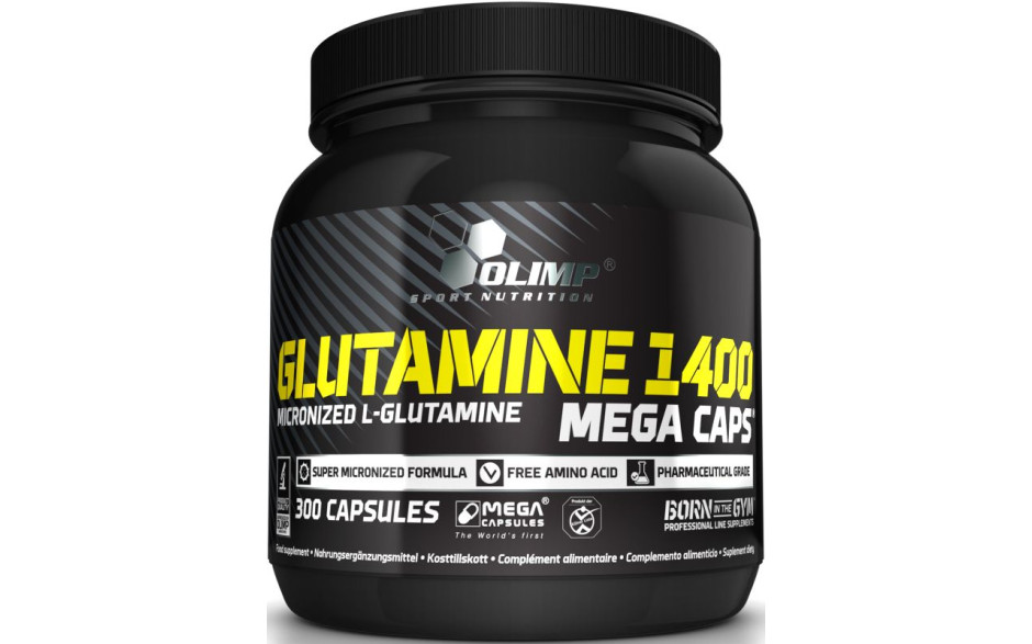 Olimp Glutamine 1400 Mega Caps - 300 Kapseln