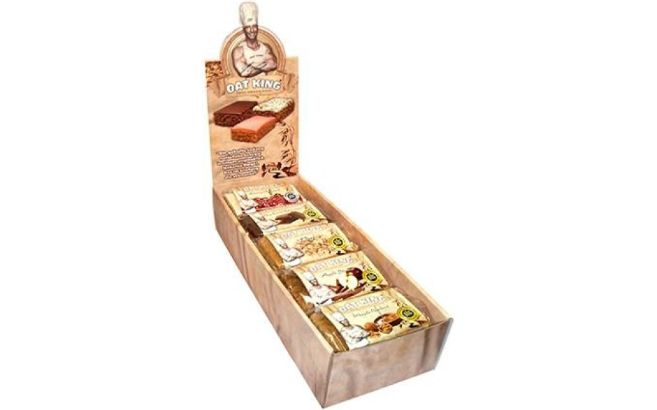 LSP Oat King - 10 x 95g Haferriegel - Celebration Cake - MHD überschritten 20.08.2024
