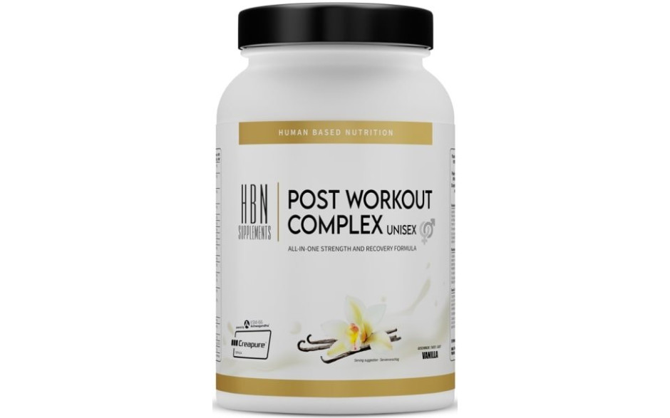 HBN Post Workout Complex Unisex 1350g - Vanilla - MHD 31.07.2024
