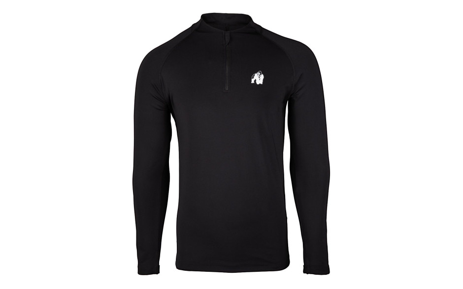 Gorilla Wear Hamilton Hybrid Longsleeve - Schwarz