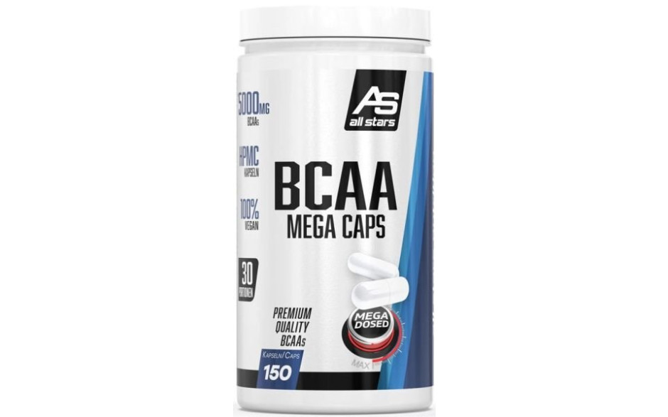 All Stars BCAA Mega Caps - 150 Kapseln