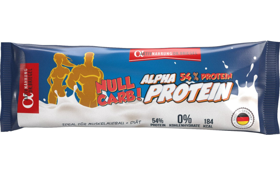 Alpha Aktivnahrung 54% Real Protein Bar - 1 x 50g Riegel