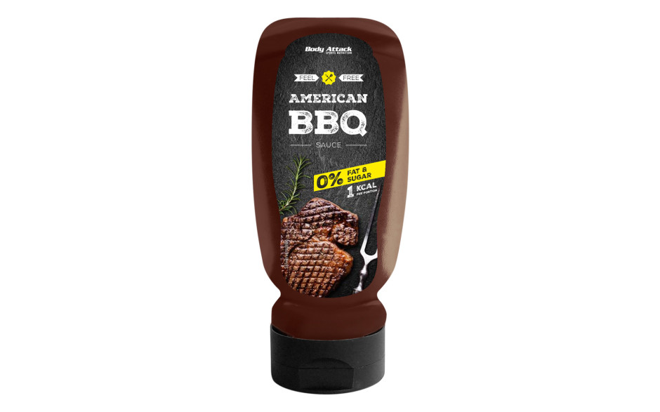 Body Attack American BBQ Sauce - 320ml