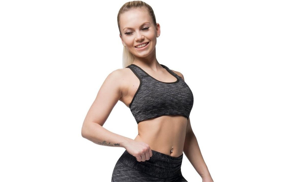 Anarchy Apparel Cushy Sports Bra - Grau