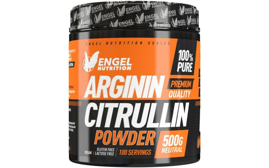 Engel Nutrition 100% L-Arginin + L-Citrullin Powder - 500g