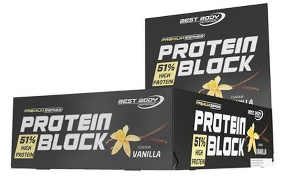 Best Body Nutrition Protein Block - 15 x 90g Riegel