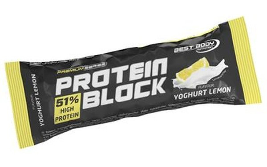 Best Body Protein Block 1 x 90g Riegel - Yoghurt Lemon - MHD 03.03.2026