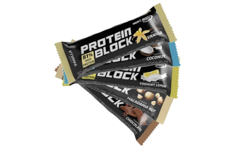 Best Body Nutrition Protein Block - 1 x 90g Riegel