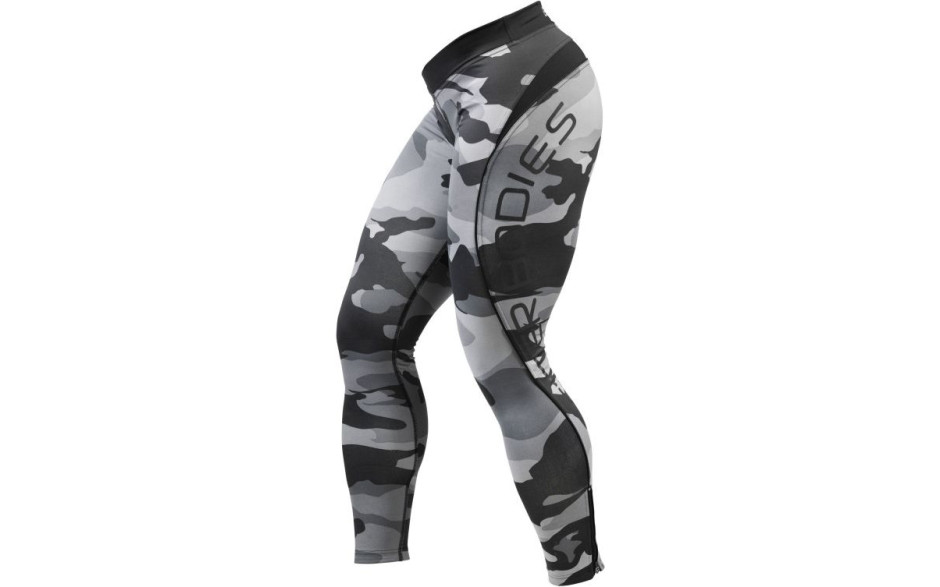 Better Bodies Camo Long Tights - grey