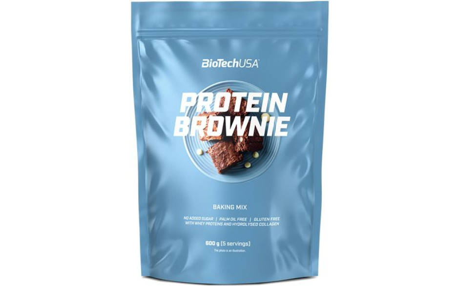 BioTechUSA Protein Brownie Basispulver - 600g 