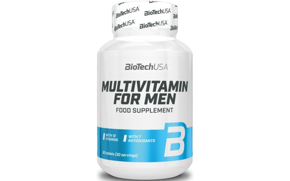 BiotechUSA Multivitamin for Men - 60 Tabletten