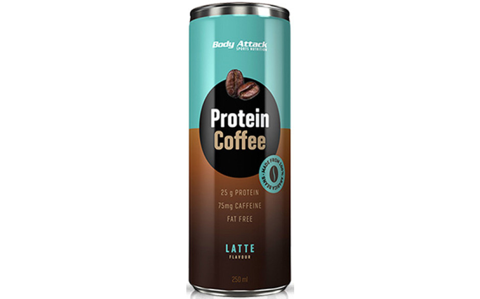 Body Attack Protein Coffee - 1 x 250ml