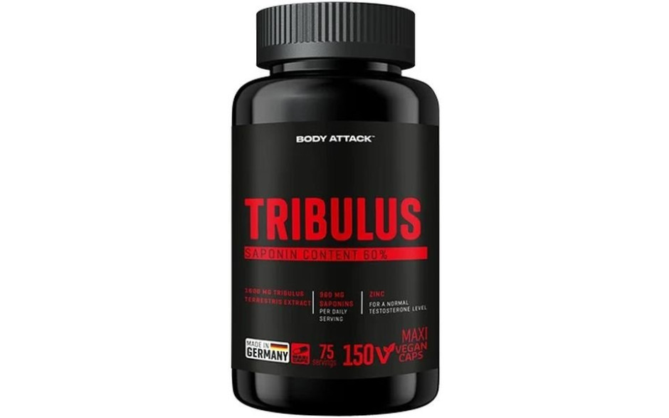 Body Attack Tribulus Terrestris - 150 Kapseln