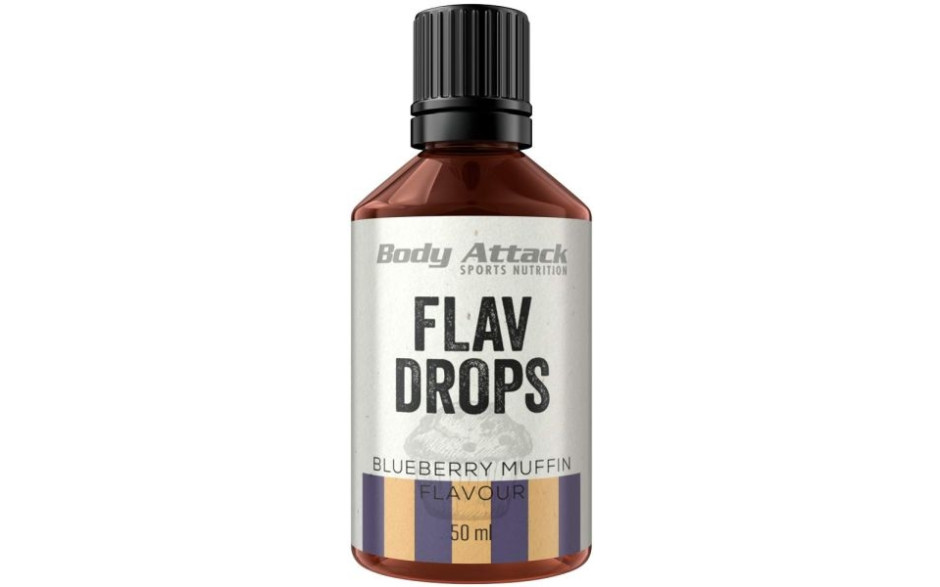 Body Attack Flav Drops - 50ml