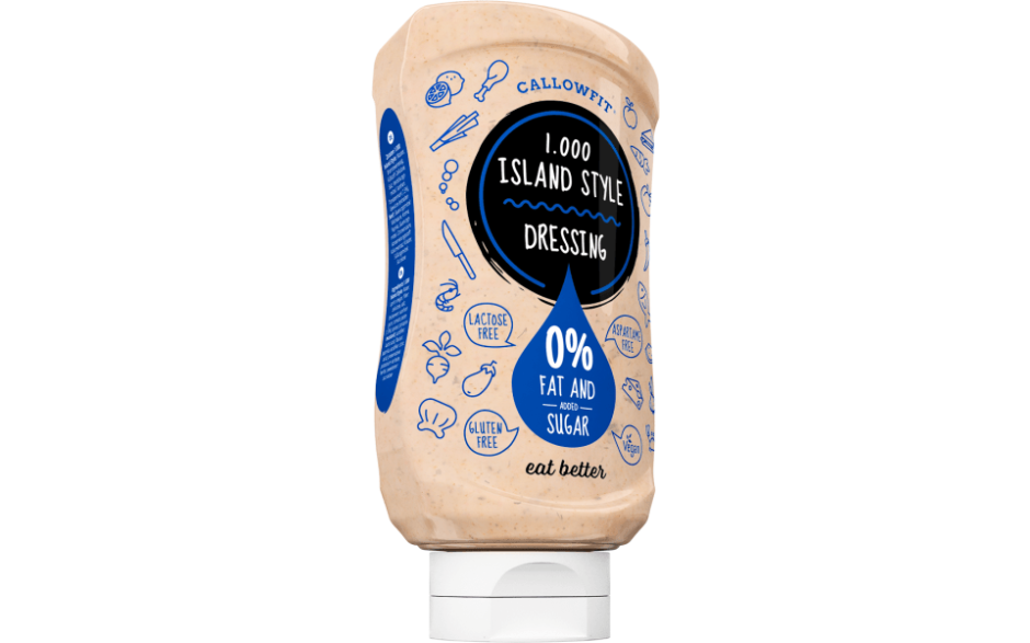 Callowfit 1000 Island Dressing - Callowfit Dressing 300 ml - MHD bereits überschritten 12.01.2025
