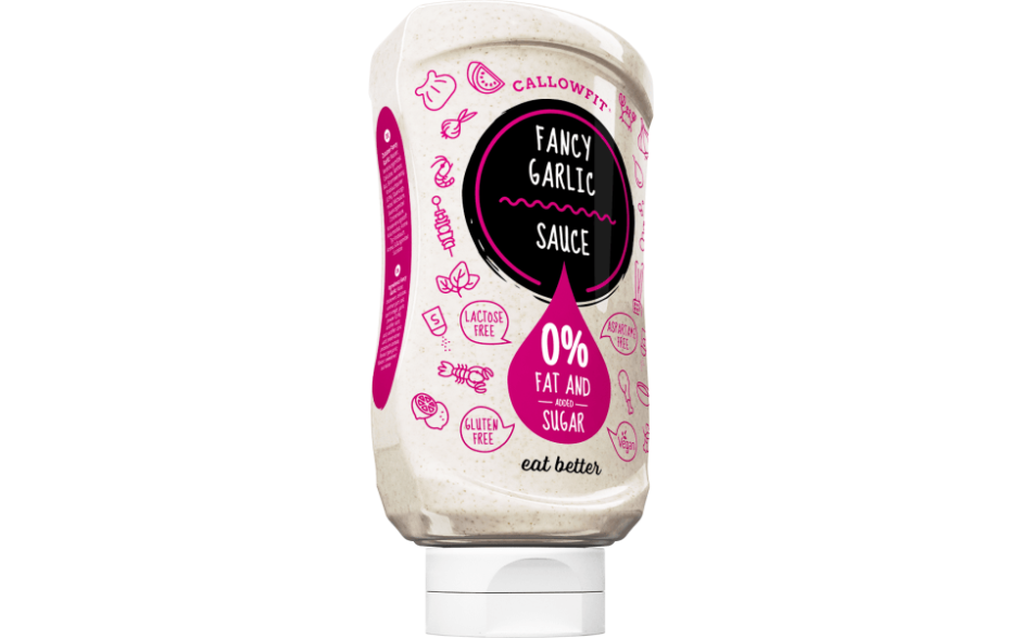 Callowfit Sauce 300 ml - Garlic - MHD 10.07.2024