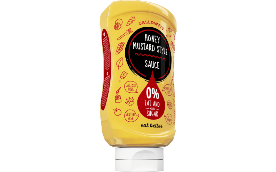 Callowfit Honey Mustard Style - Callowfit Sauce 300 ml - MHD 29.01.2023