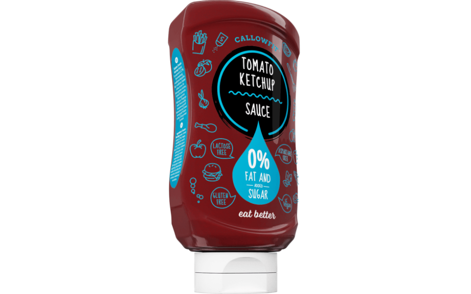 Callowfit Tomato Ketchup - Callowfit Sauce 300 ml - MHD 03.05.2025