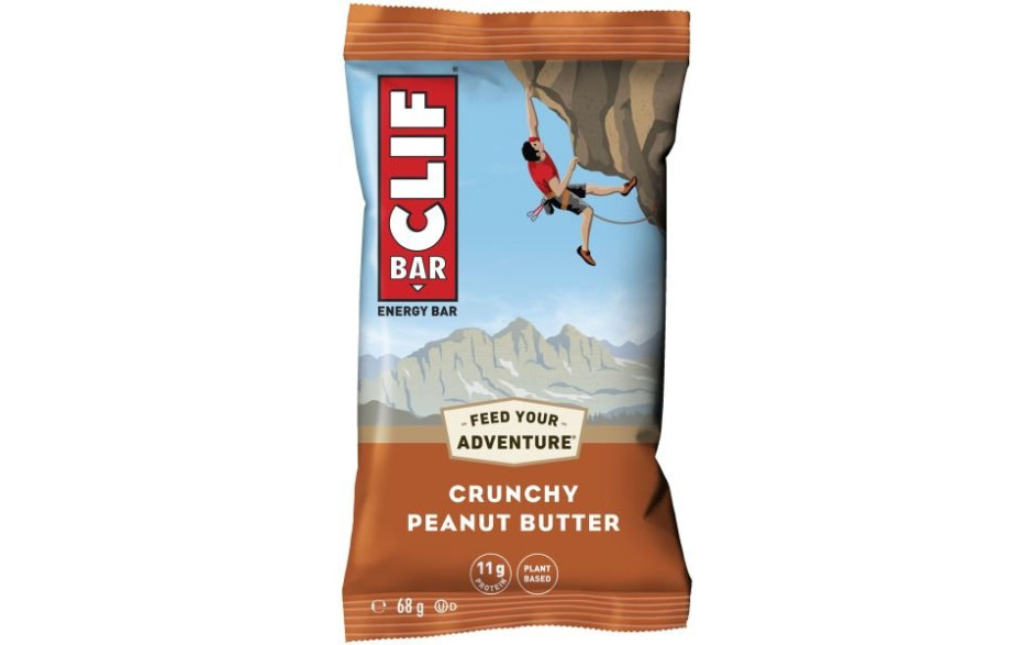 CLIF Bar Energieriegel 1 x 68g Riegel - Crunchy Peanut Butter - MHD 05.01.2025