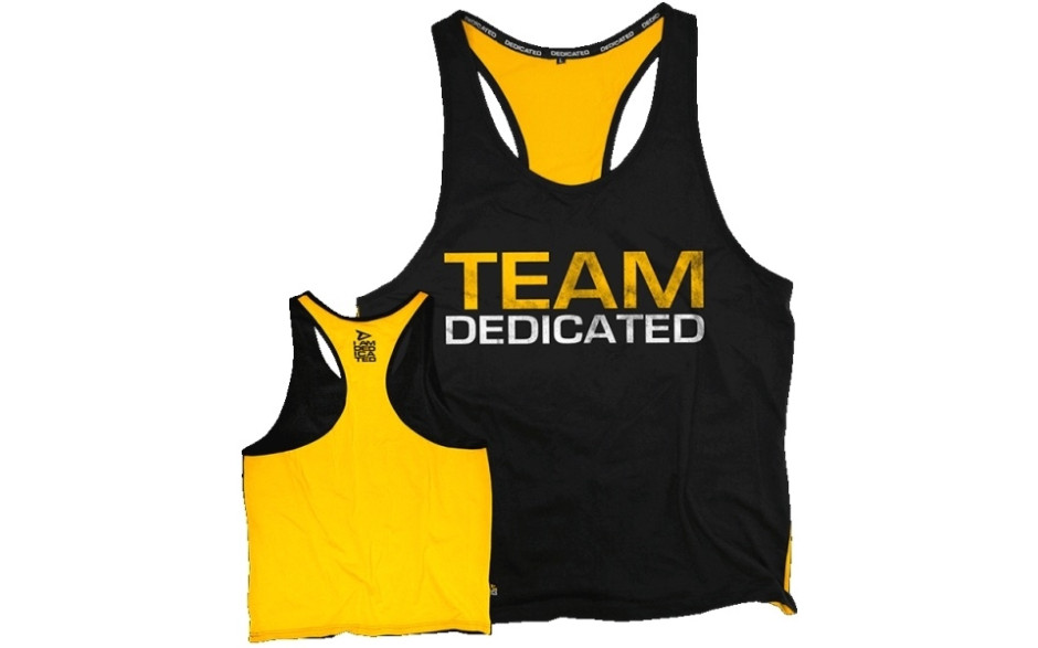 Dedicated Nutrition Stringer Team Dedicated - Yellow Black