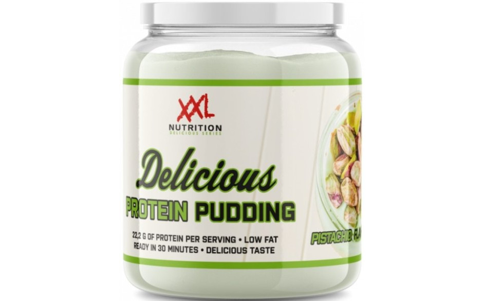 XXL Nutrition Delicious Protein Pudding - 440g Dose - Pistachio - MHD 31.05.2024