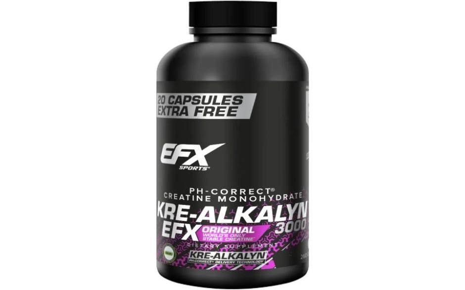 EFX Kre-Alkalyn 3000 - 260 Kapseln á 750mg