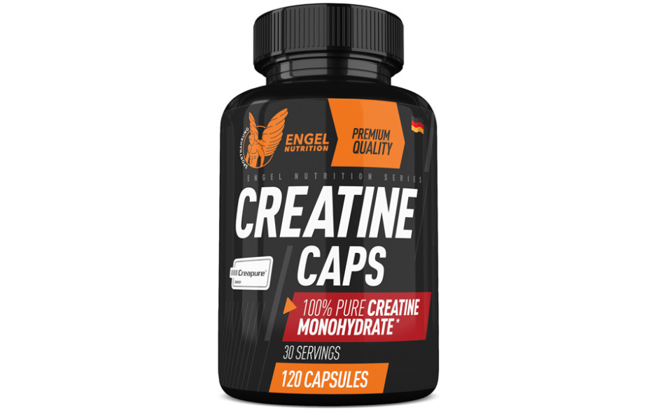 Engel Nutrition 100% Pure Creatine Caps - 120 Kapseln