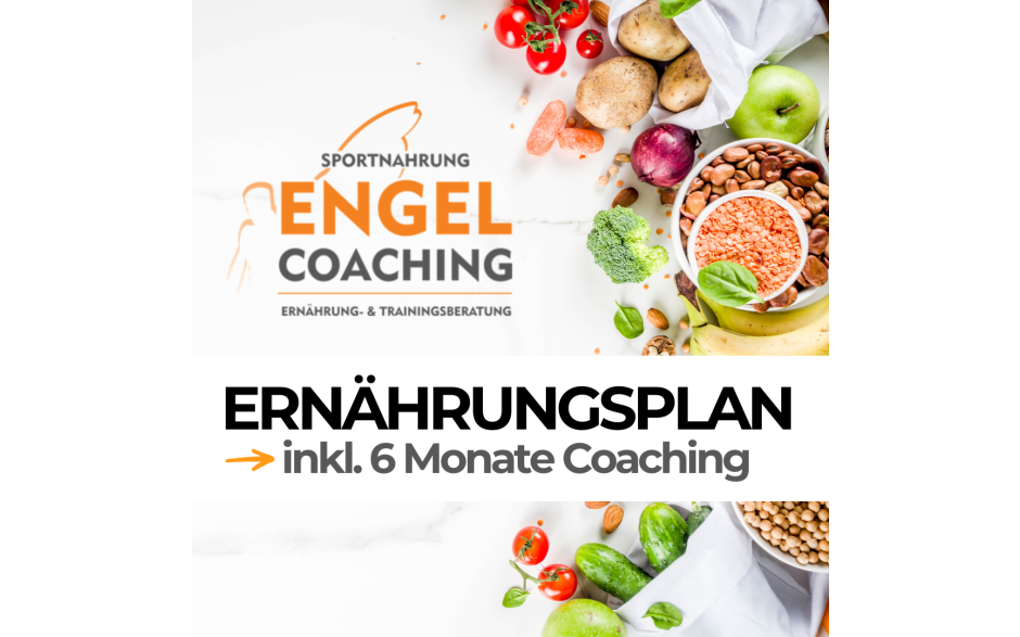 Individueller Ernährungsplan inkl. 6 Monate Coaching 
