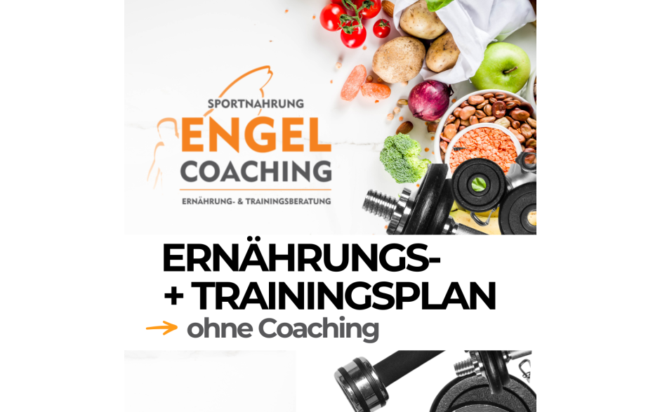Individueller Ernährungs- und Trainingsplan (ohne Coaching) 