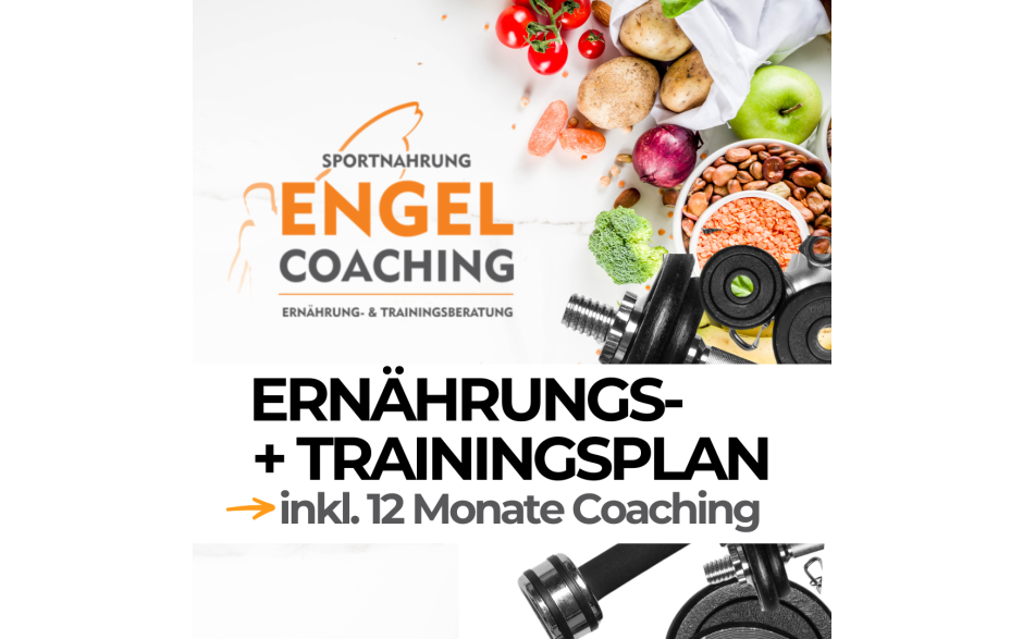 Individueller Ernährungs- und Trainingsplan + 12 Monate Coaching
