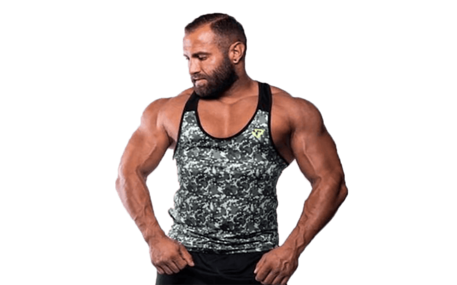 Fitnessvictim Men Camou Tank 