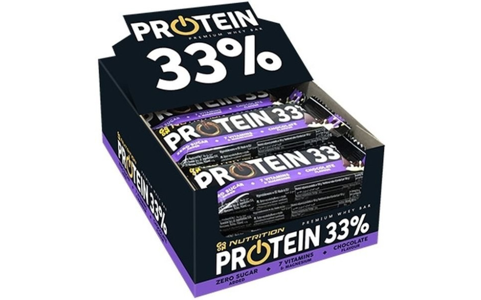 Go On Nutrition Protein Bar 33% 25 Riegel - Vanilla Raspberry - MHD Überschritten - 17.10.2023