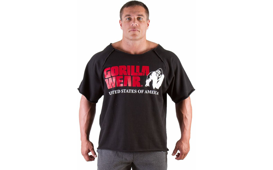 Gorilla Wear Classic Work Out Top - Black