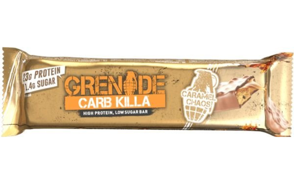 Grenade Carb Killa 1 x 60g Riegel - Caramel Chaos - MHD 30.04.2024