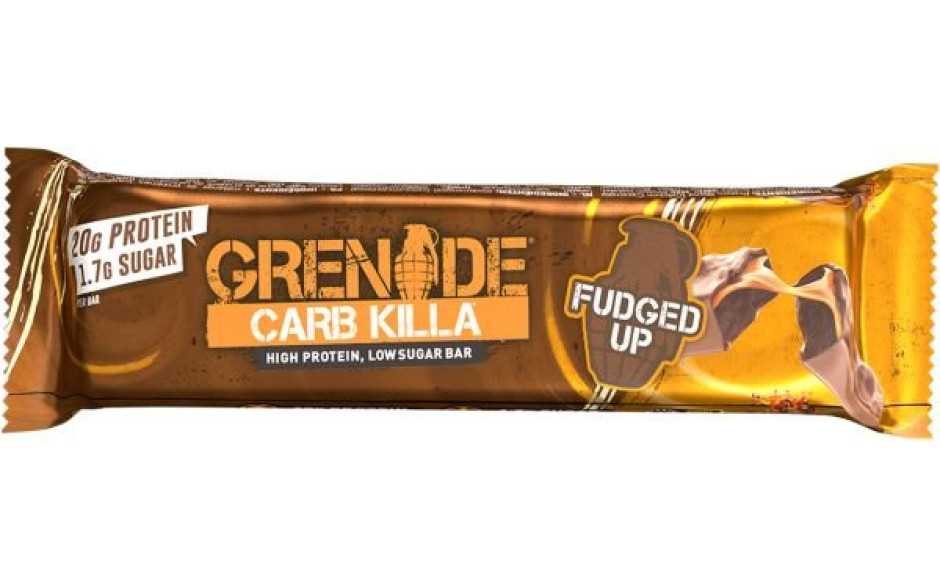 Grenade Carb Killa 1 x 60g Riegel - Fudged Up - MHD bereits überschritten 31.12.2024