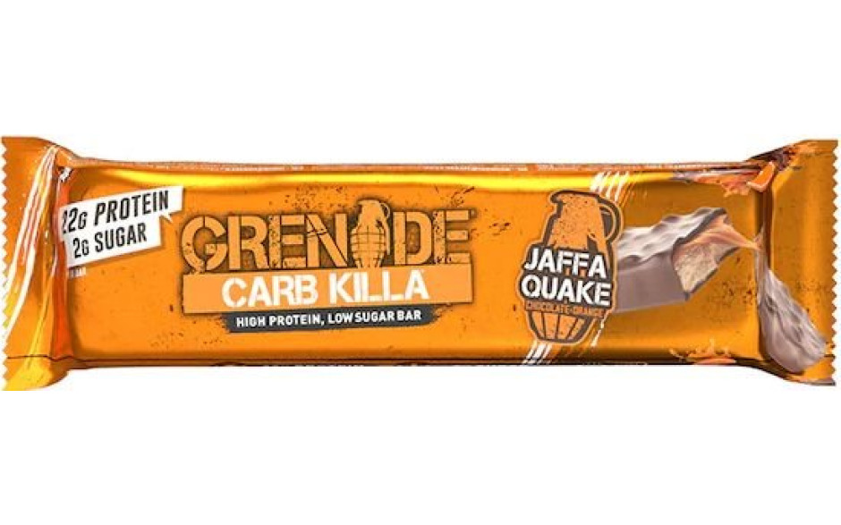 Grenade Carb Killa 1 x 60g Riegel - Jaffa Quake - MHD 30.04.2024