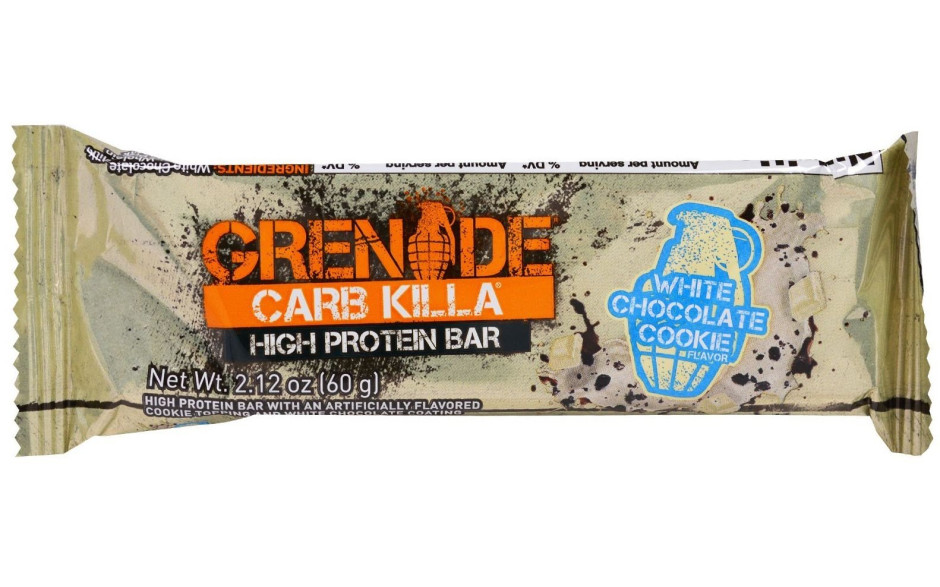 Grenade Carb Killa - 1 x 60g Riegel - Lemon Cheesecake -  MHD bereits überschritten 31.12.2024