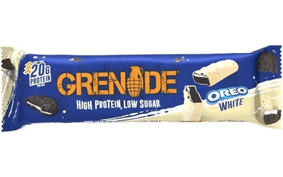 Grenade Carb Killa - 1 x 60g Riegel - Oreo White - MHD 31.01.2025