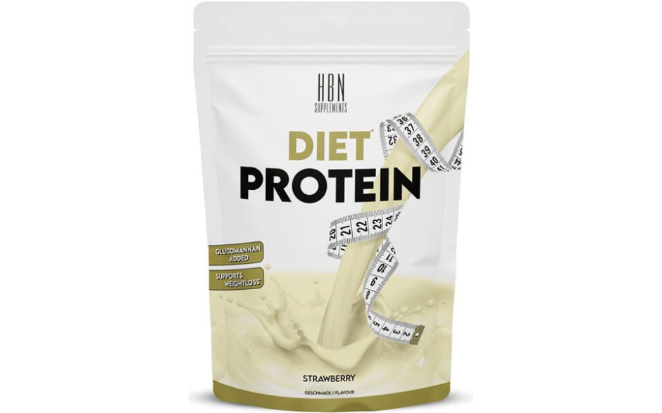 HBN Diet Protein 700g Beutel - Strawberry - MHD 30.09.2023