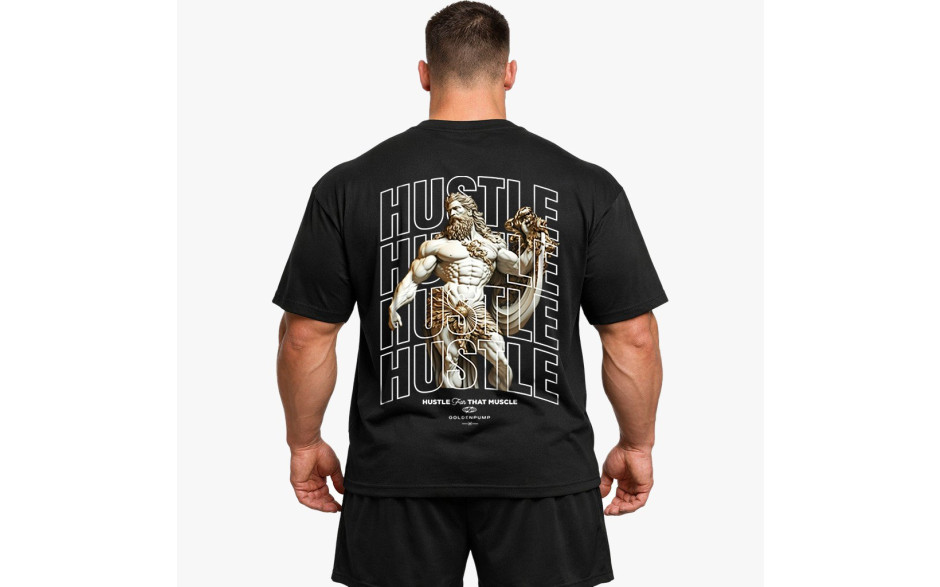 Hustle (Backprint) Oversized Shirt