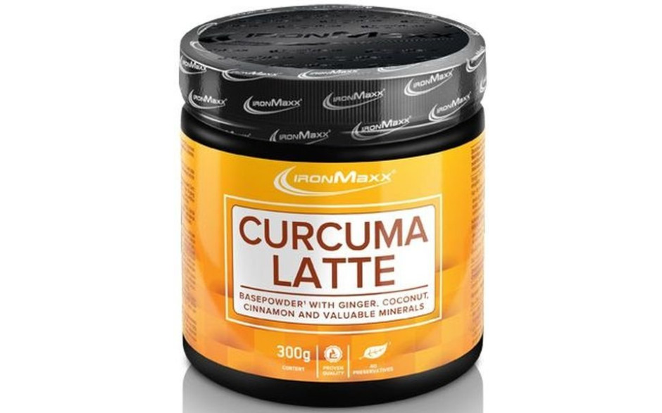 Ironmaxx Curcuma Latte - 300g Pulver - MHD 30.04.2024