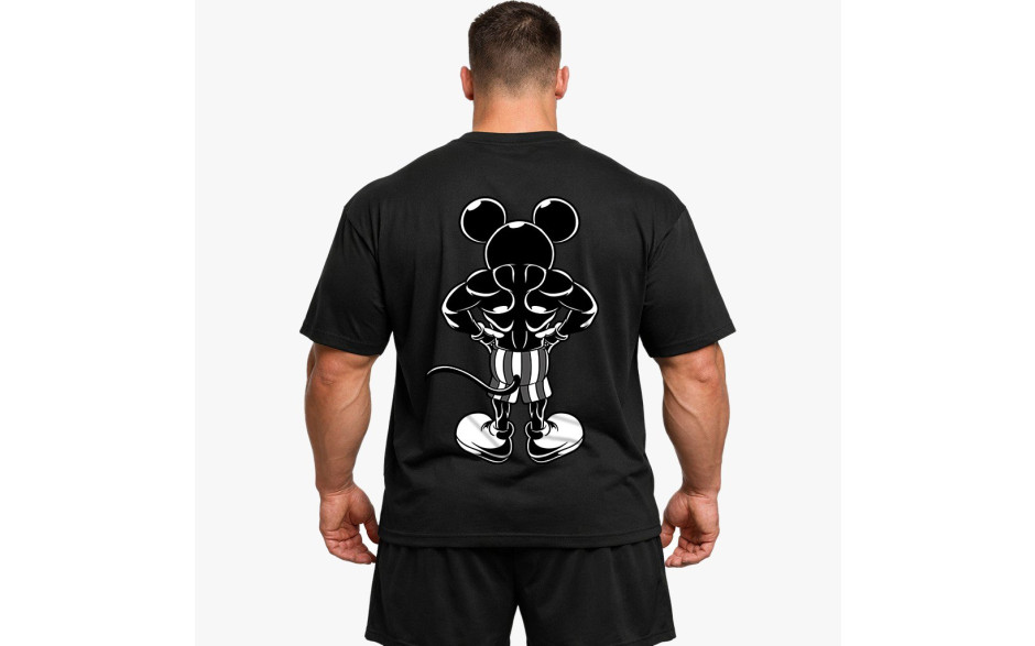 Lat spread (Backprint) Oversized Shirt