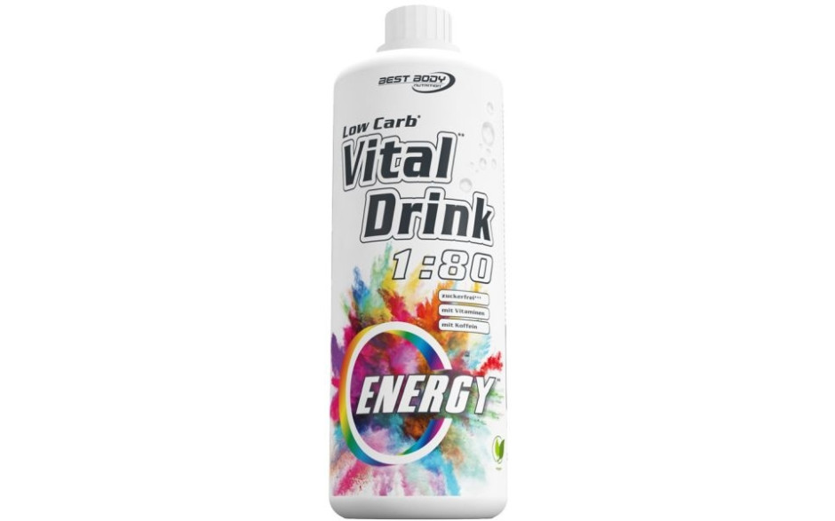 Best Body Nutrition Vital Drink 1 Liter - Energy 