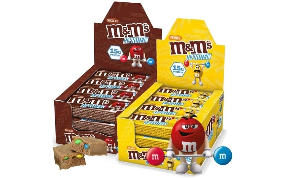 M&M's Hi Protein Bar - 12 x 51g Riegel