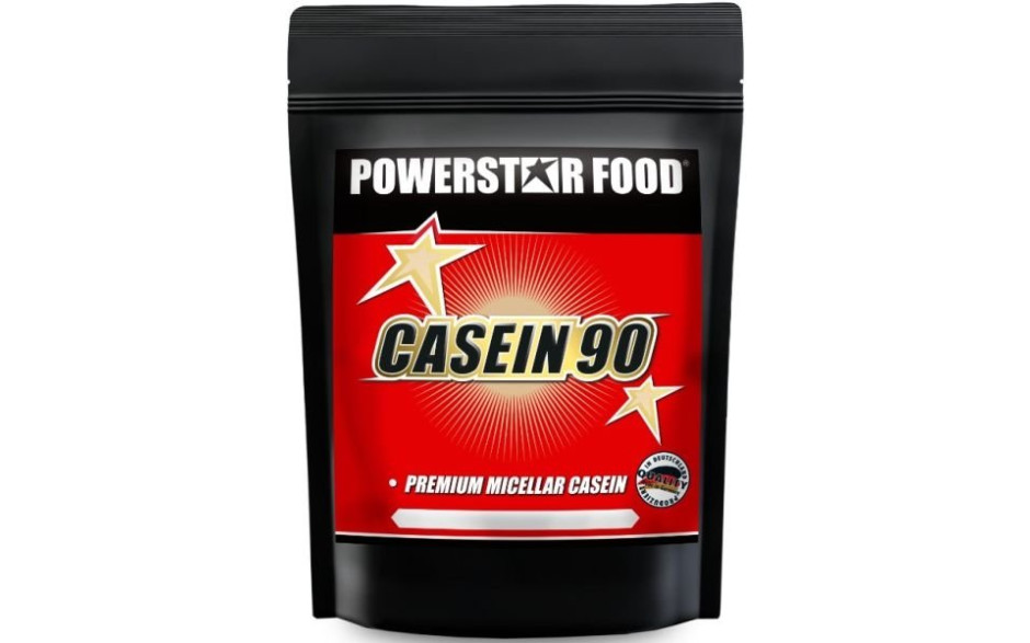 Powerstar Casein 90 - 1000g Beutel - Neutral - MHD 30.09.2025