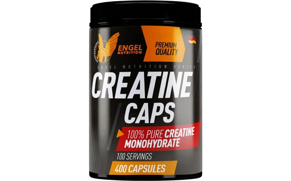 Engel Nutrition 100% Pure Creatine Caps - 400 Kapseln