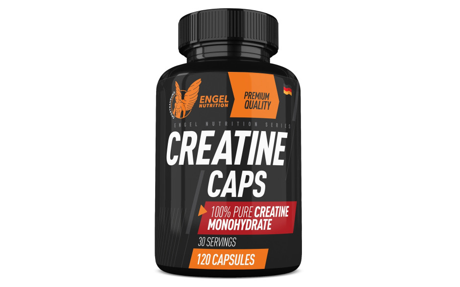 Engel Nutrition 100% Pure Creatine Caps - 120 Kapseln
