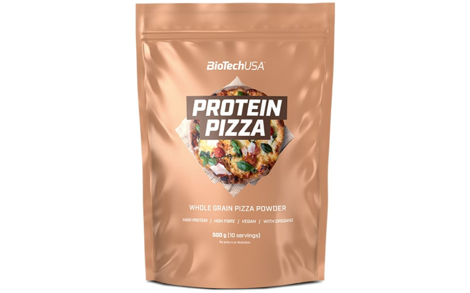 BioTechUSA Protein Pizza 500g - Vollkorn - MHD 03.03.2023