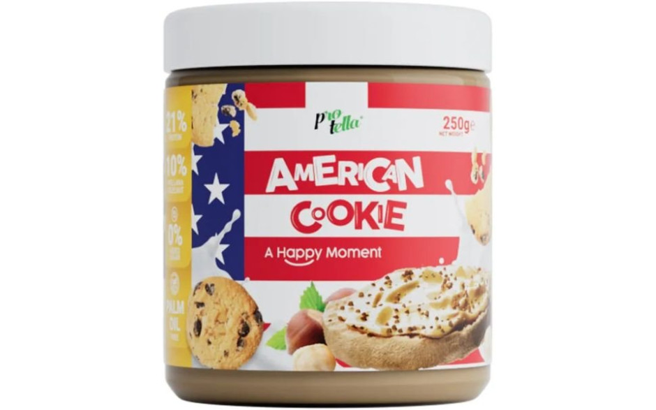 Protella Protein Cream 250g - American Cookie - MHD 30.08.2023