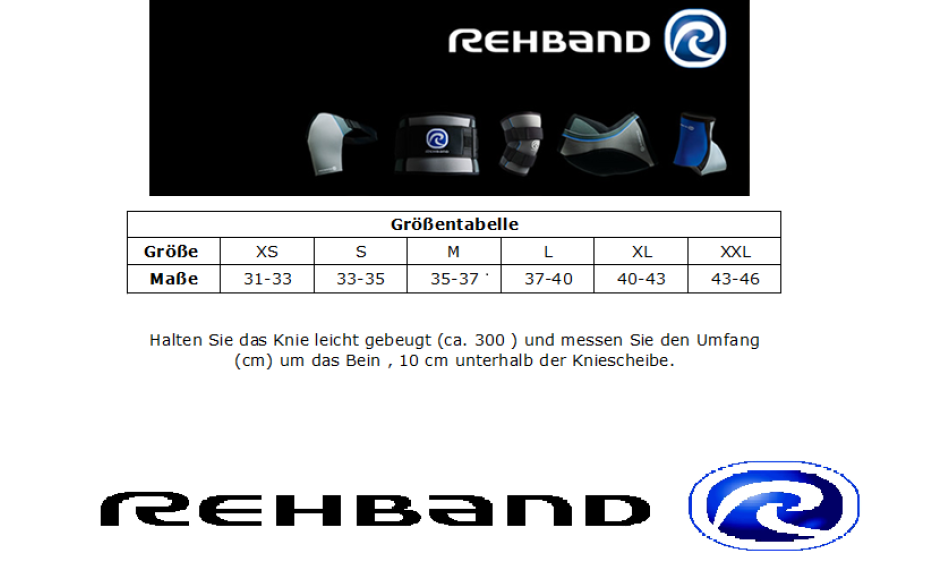 Rehband RX Kniebandage 5mm grün